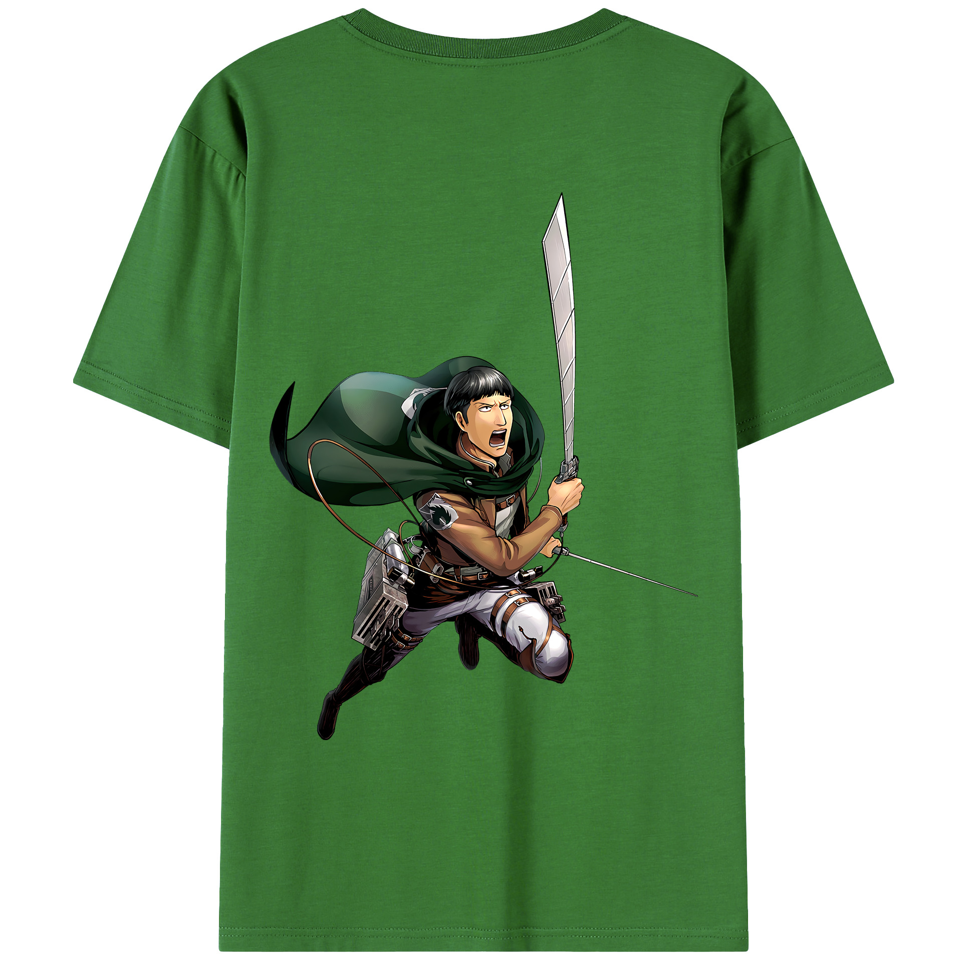 （画像用） 進撃の巨人 Attack on Titan レディース半袖Tシャツ(バックプリント)